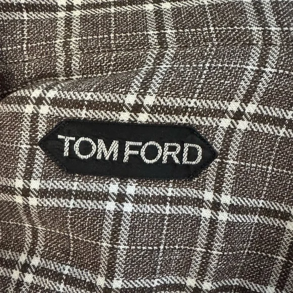 Tom Ford Mens Cotton Shirt - Picture 6 of 8